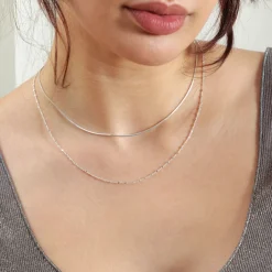 Halsband Sheer Station Silver