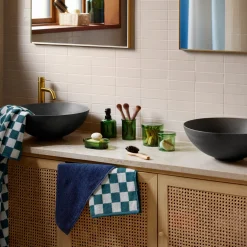 Handduk Jerka 70x140 cm Mörkgrön