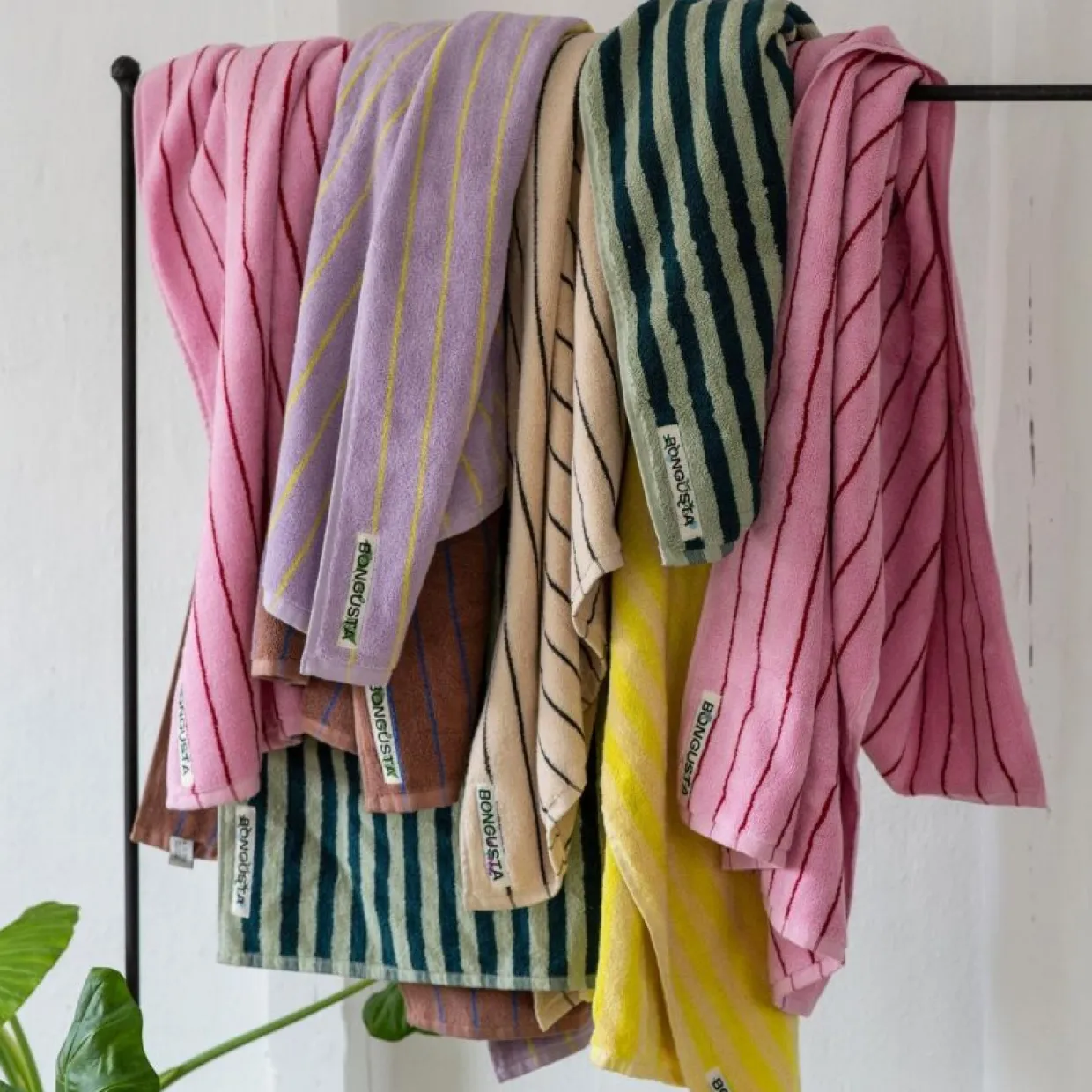 Handduk Naram 70 X 140 cm turkos