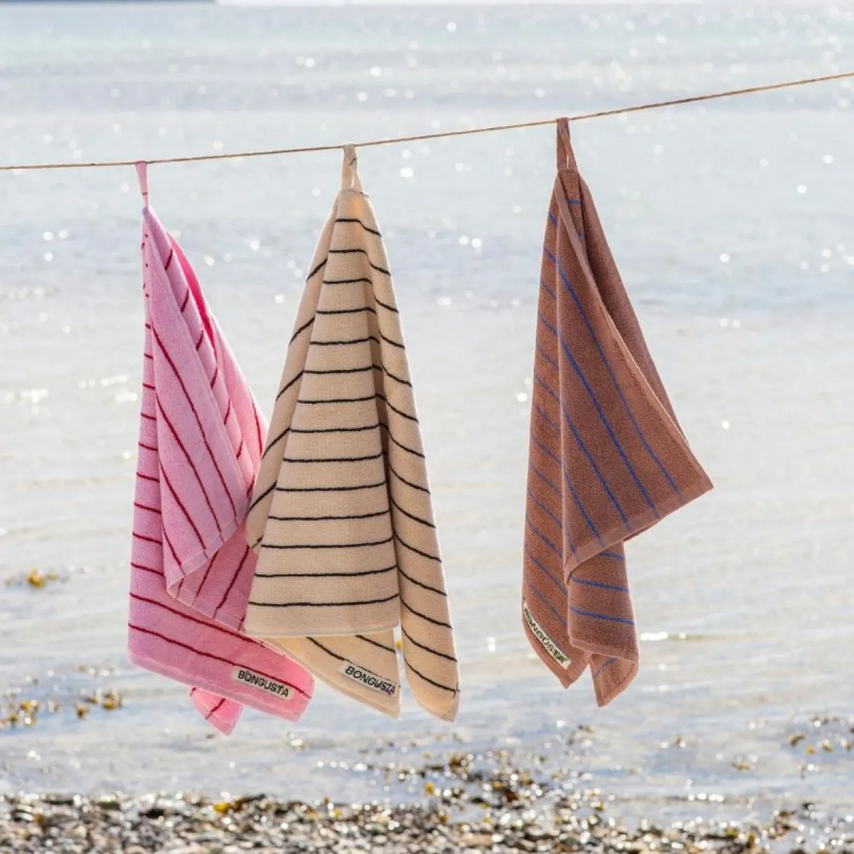 Handduk Naram 50 X 80cm rosa