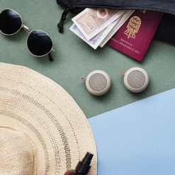 Högtalare aGO Mini Bluetooth 8h Ivory Sand