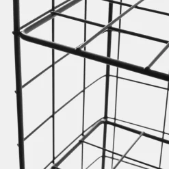 Hylla Koster fyrkantig Svart