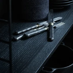 Hyllplan 58x20 3-p svartbetsad