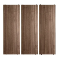 Hyllplan 78x30 3-p valnöt