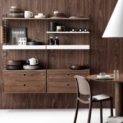 Hyllplan 78x30 3-p valnöt