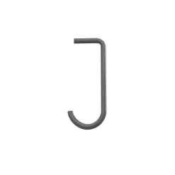 J-krok 5p puverackerat stål Mörkgrå