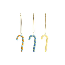Julhänge Candy Cane 3-pack Multi
