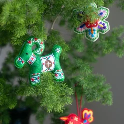 Julhänge Julbock Grön