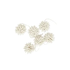 Julhänge 6-p Kotte mini  Vit