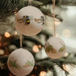 Julkulor Groda,Humla,Gräshoppa  3-P