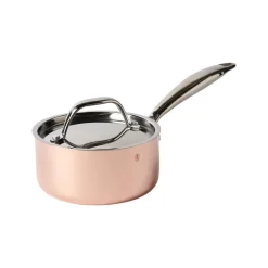 Kastrull med lock Primo 1L Koppar