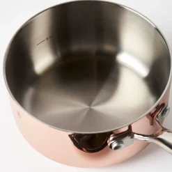 Kastrull med lock Primo 1L Koppar