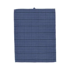 Kökshandduk Rutan 50x70 cm Indigo