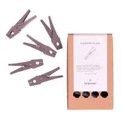 Klädnypor 24 pack Grå