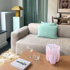 Kuddfodral Lino 50x50 Grön