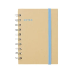 Linjerad anteckningsbok KIT A6 Brun