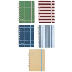 Linjerad anteckningsbok KIT Check A6