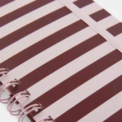 Linjerad anteckningsbok KIT Stripe A6