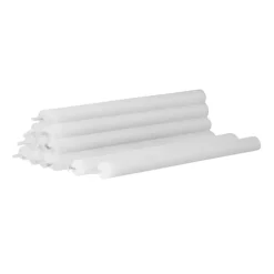 Ljus Stoff Nagel  H23  12-pack Vit