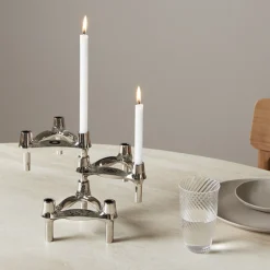 Ljus Stoff Nagel  H23  12-pack Vit