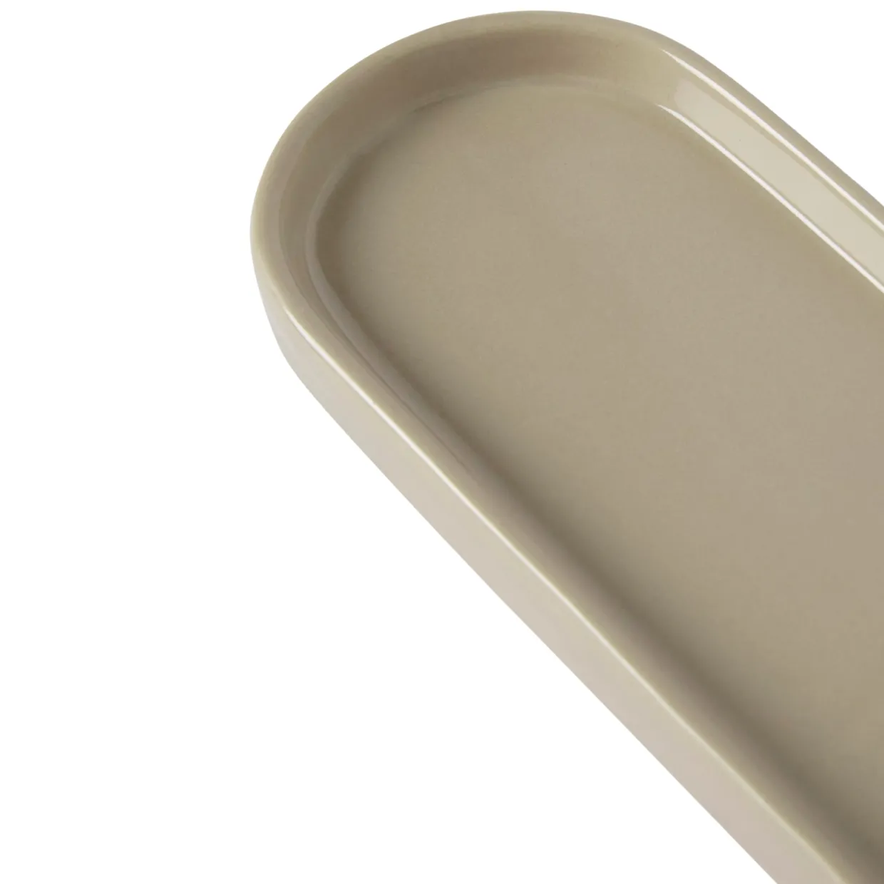 Ljusfat Vega oval Beige