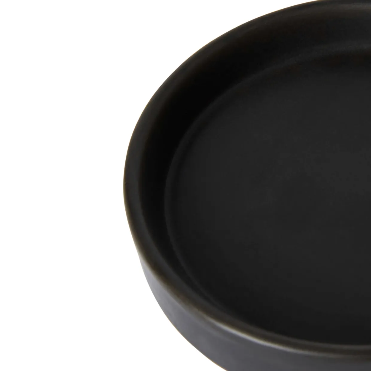 Ljusfat Vega rund Svart