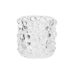 Ljuslykta Bubbly Klar