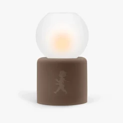 Ljuslykta Globe Brun