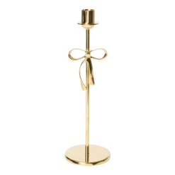 Ljusstake Bow L Guld