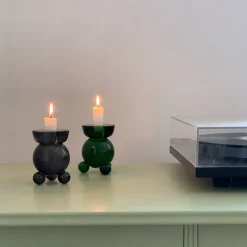 Ljusstake DT Kulan S Grön