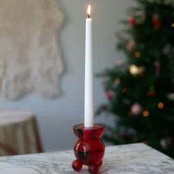 Ljusstake DT Kulan S  Röd