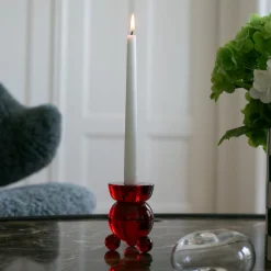 Ljusstake DT Kulan S  Röd