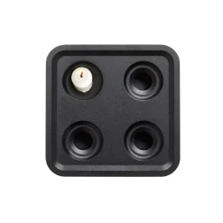 Ljusstake Stumpastaken 4 Ljus Svart