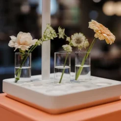 Ljusstake Stumpastaken Small Jubileum Vit