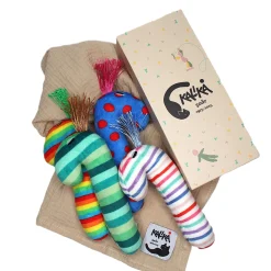 Maskskallra och Snutte Regnbåge