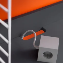 Mediahyllplan 58 x 47 cm Antracit.