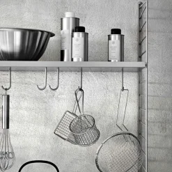 Metallhyllplan Låg 78x30