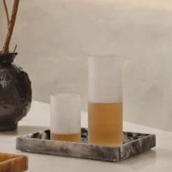 Mjölkkaraff Ripple Frostad