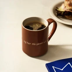 Mugg Astrid Ja, det är inte klokt.. Ljusbrun