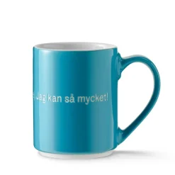 Mugg Astrid Konstig turkos