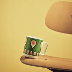 Mugg Birds 1967 Nr.2 Grön