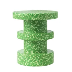 Pall / Sidebord Bit Stack Grön