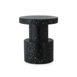 Pall / Sidebord Bit Svart