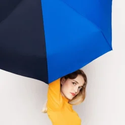 Paraply Two in tone Marin/Blå