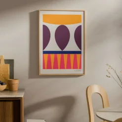 Poster Bird´s 1967 - no.1 Rosa/Gul