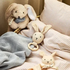 Presentbox Camille kanin + filt Grön