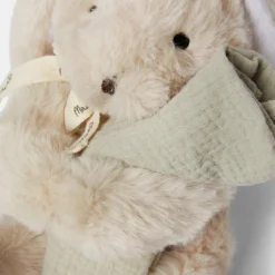 Presentbox Camille kanin + filt Grön