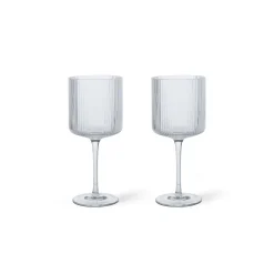 Rödvinsglas Ripple  2-pack