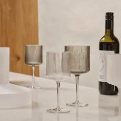 Rödvinsglas Ripple 2-pack Klar