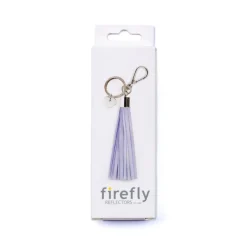 Reflekterande tofs Lila